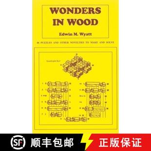 Puzzles Wonders Make 9780941936408 Wood 4周达 Other and Solve Novelties