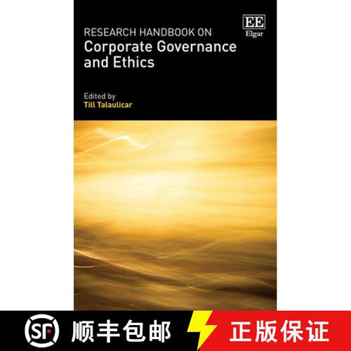 【3-4周达】精装 Research Handbook on Corporate Governance and Ethics [9781800880597]