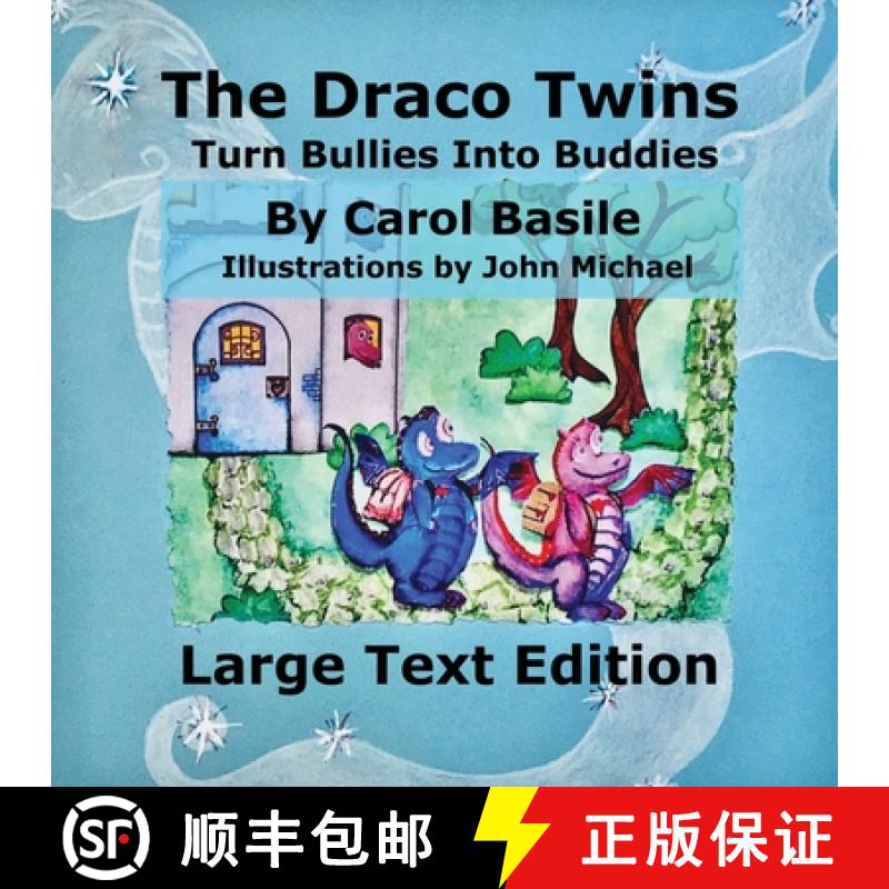 【3-4周达】The Draco Twins Turn Bullies into Buddies: Large Print [9798985373462]