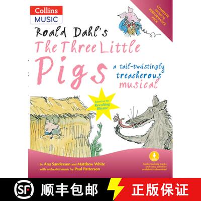 【3-4周达】Roald Dahl's The Three Little Pigs [9780713682021]