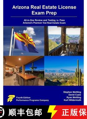 【3-4周达】Arizona Real Estate License Exam Prep: All-in-One Review and Testing to Pass Arizona's Pea... [9780915777877]