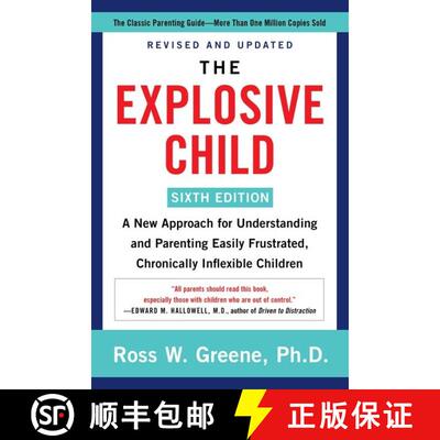 【3-4周达】The Explosive Child [Sixth Edition]: A New Approach for Understanding and Parenting Easily... [9780063092464]