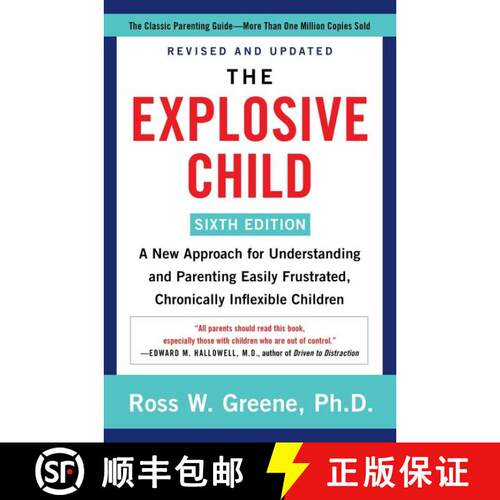 【3-4周达】The Explosive Child [Sixth Edition]: A New Approach for Understanding and Parenting Easily... [9780063092464]