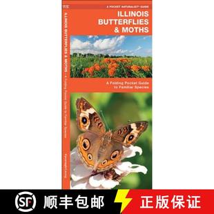 9781583554272 Guide Illinois Butterflies Moths Species 预订 Folding Familiar Pocket