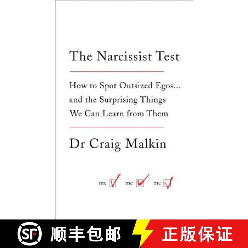 【3-4周达】Narcissist Test: How to Spot Outsized Egos ... and the Surprising Things We Can Learn from... [9780007583805]