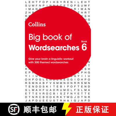 【3-4周达】BIG BK OF WORDSEA_WORDSEARC PB : 300 themed wordsearches [9780008343835]