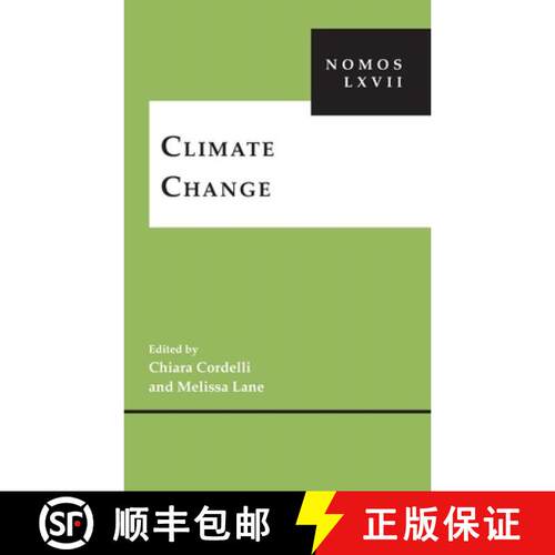 预订 精装 Climate Change – NOMOS LXVII [9781479842094]