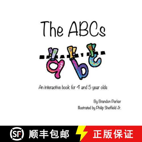 【3-4周达】The ABC's: An Interactive Children's Book [9780997353136]
