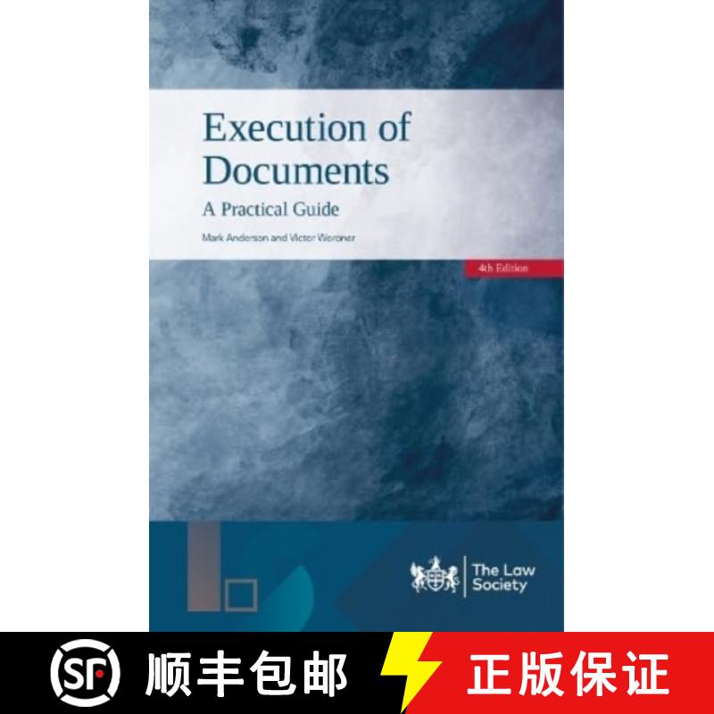 【3-4周达】Execution of Documents: A Practical Guide [9781784461973]