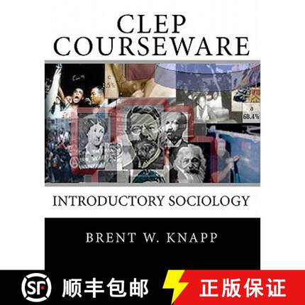 【3-4周达】CLEP Courseware: Introductory Sociology [9780979851612]