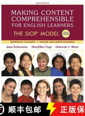 【3-4周达】Making Content Comprehensible for English Learners: The Siop Model [9780134045238]