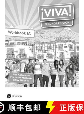 【3-4周达】Viva! 1 Segunda Edicion Workbook A (Pack of 8) [9781292316888]