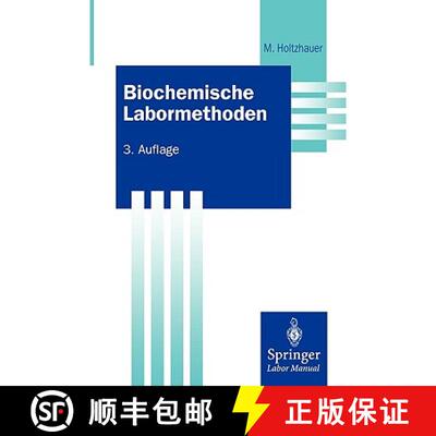 【3-4周达】Biochemische Labormethoden (3. Auflage 1997) (3. Auflage 1997) [9783540624356]