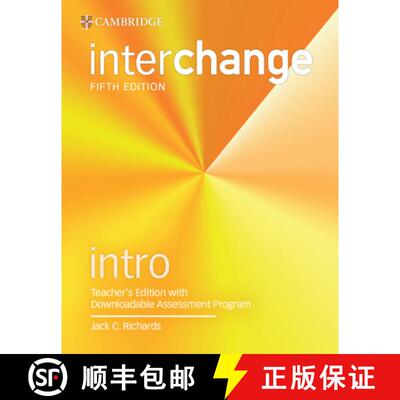 【3-4周达】Interchange Intro Teacher's Edition with Downloadable Assessment Program [9781009825856]