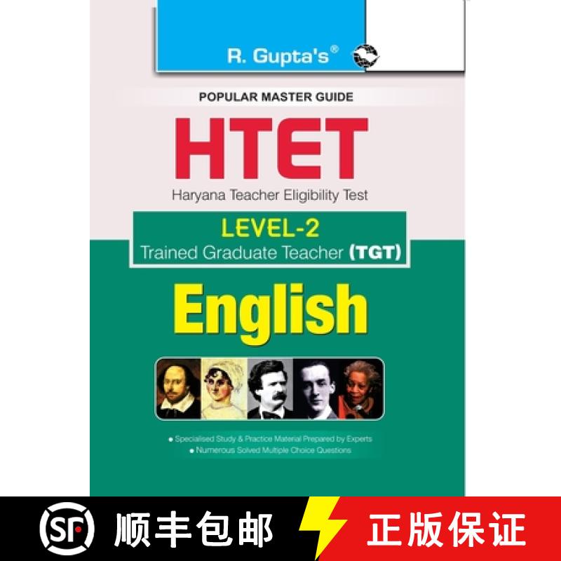 【3-4周达】HTET (TGT) Trained Graduate Teacher (Level2) English (Class VI to VIII) Exam Guide [9789386845610]