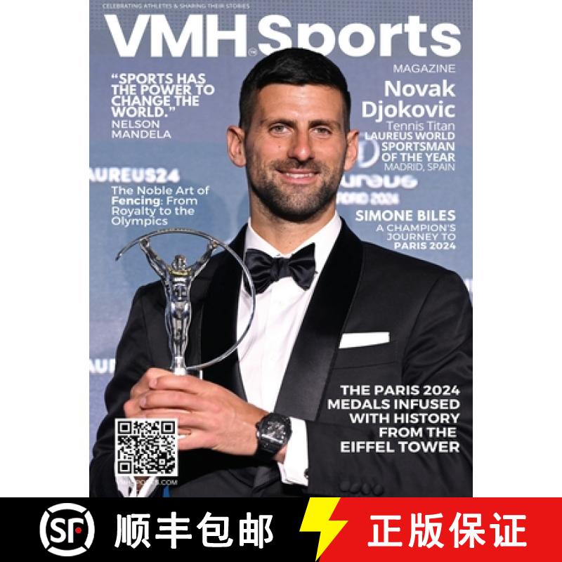 【2-3周达】VMH Sports - Novak Djokovic World Champion, Olympian, and the Paris 2024 Medals Infused wi... [9798869398598]