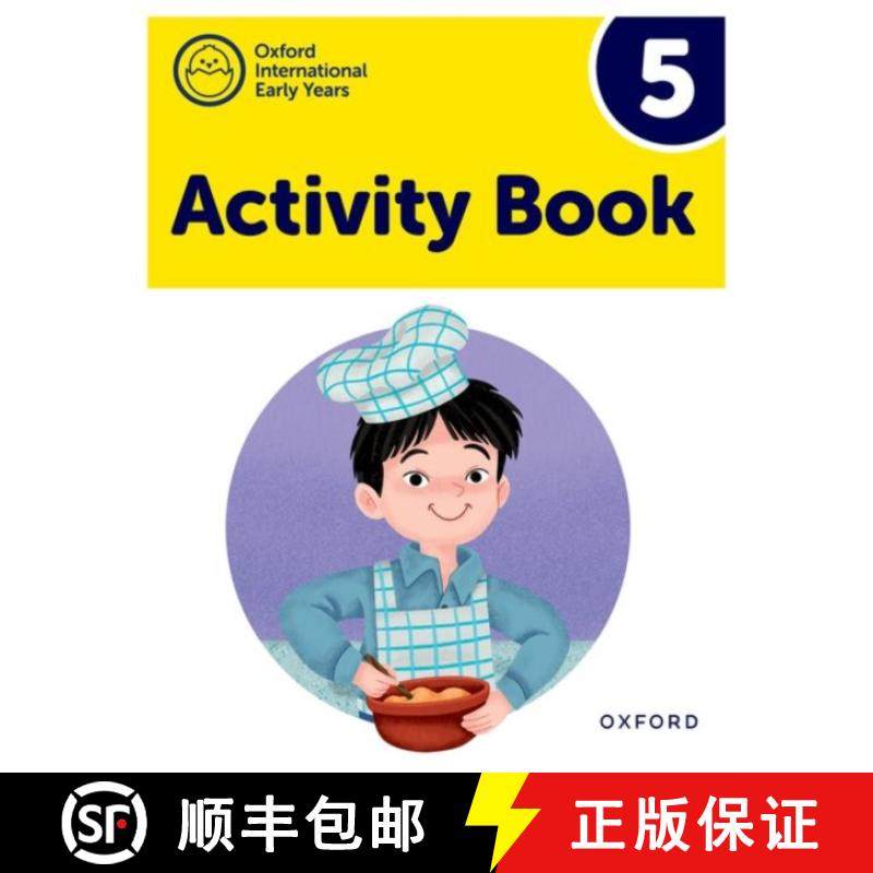 【3-4周达】Oxford International Pre-Primary Programme: Activity Book 5 [9781382032636]