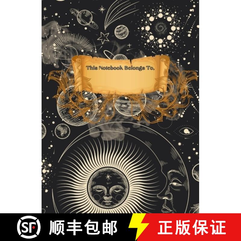 【2-3周达】Celestial Serenity: Vintage-Inspired Notebook for Capturing Timeless Thoughts: Unleash You... [9781447662389]
