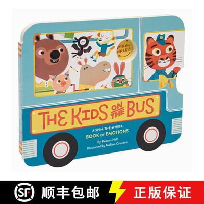 The Kids on the Bus: A Spin-The-Wheel Book of Emotions (School Bus Book, Interactive Board Book for T... [9781452168258]