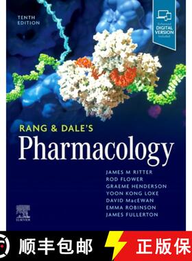 【3-4周达】Rang & Dale's Pharmacology [9780323873956]