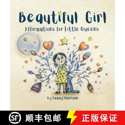 【3-4周达】精装 Beautiful Girl: Affirmations for Little Queens [9798869264527]