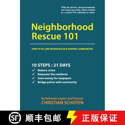 【3-4周达】Neighborhood Rescue 101: How to fix low-income Black and Hispanic communities [9781467586825]