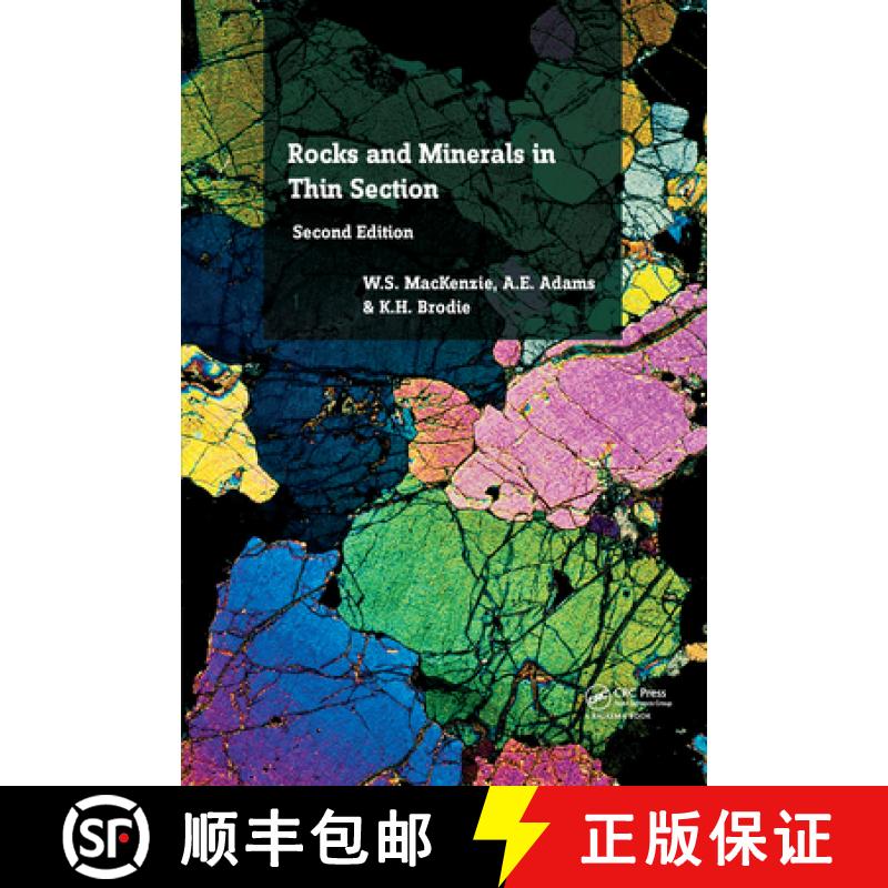 【3-4周达】Rocks and Minerals in Thin Section: A Colour Atlas [9781138091849]