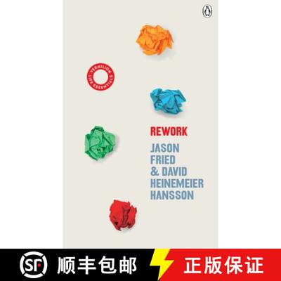 现货 重来:更为简单有效的商业思维 英版简装 Rework [9781785043024]