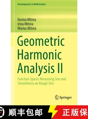 【3-4周达】Geometric Harmonic Analysis II : Function Spaces Measuring Size and Smoothness on Rough Sets [9783031137174]