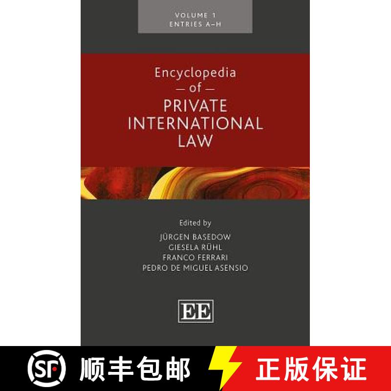 【3-4周达】Encyclopedia of Private International Law [9781782547228]