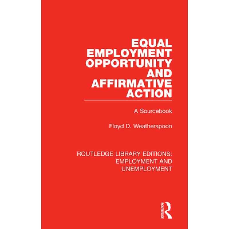 预订 equal employment opportunity and aff. [9780367027414]
