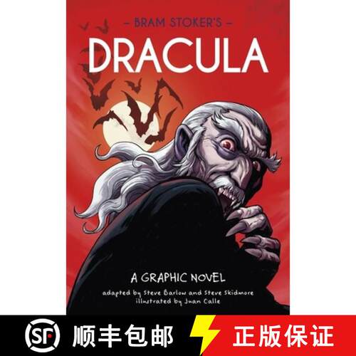 【3-4周达】精装 Classics in Graphics: Bram Stoker's Dracula: A Graphic Novel [9781445191416]