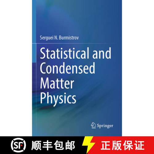 【3-4周达】Statistical and Condensed Matter Physics [9789819790746]