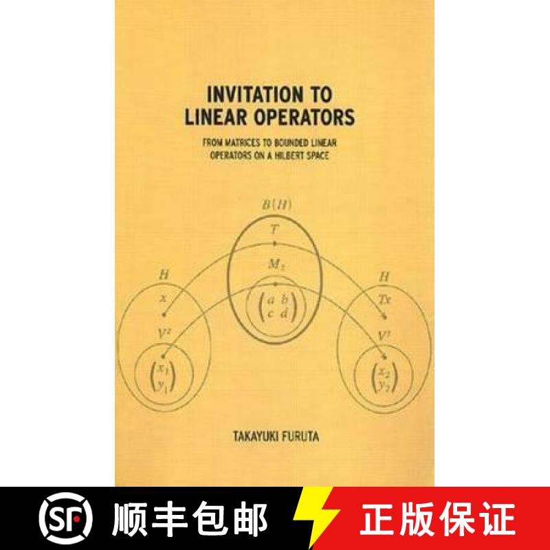【3-4周达】Invitation to Linear Operators: From Matrices to Bounded Linear Operators on a Hilbert Space [9780415267991]