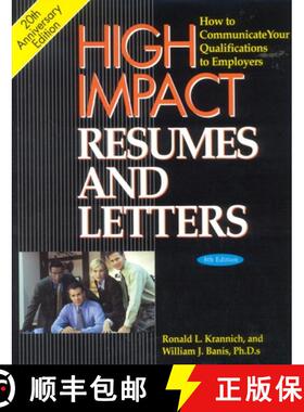 【3-4周达】High Impact Resumes and Letters, 8th Edition: How to Communicate Your Qualifications to Em... [9781570231896]