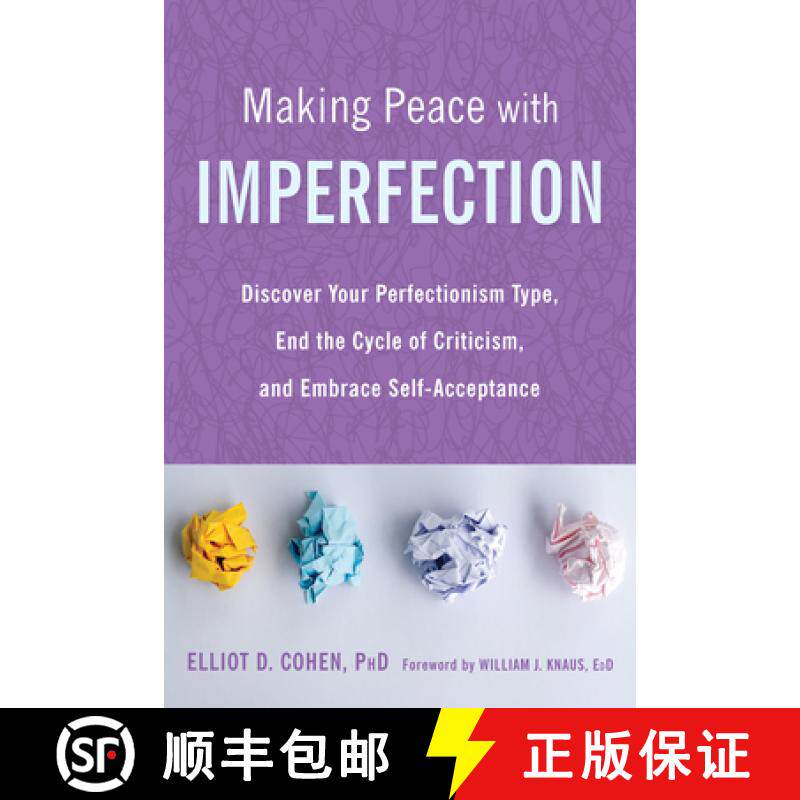 【3-4周达】Making Peace with Imperfection: Discover Your Perfectionism Type, End the Cycle of Critici... [9781684032983] - 实物图