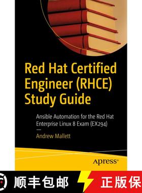 【3-4周达】Red Hat Certified Engineer (RHCE) Study Guide : Ansible Automation for the Red Hat Enterpr... [9781484268605]