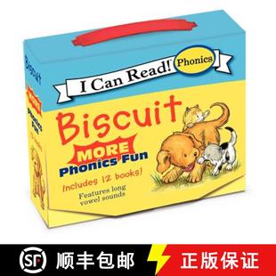 Book Short Box 4周达 ... Vowel Biscuit Featuring More and Long Mini Books Fun 9780062086532 Phonics