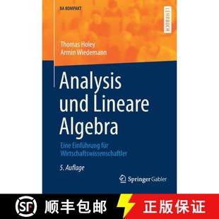 für 9783662636800 Analysis Algebra Eine Lineare 4周达 und Wirtschaftswissenschaftler Einführung