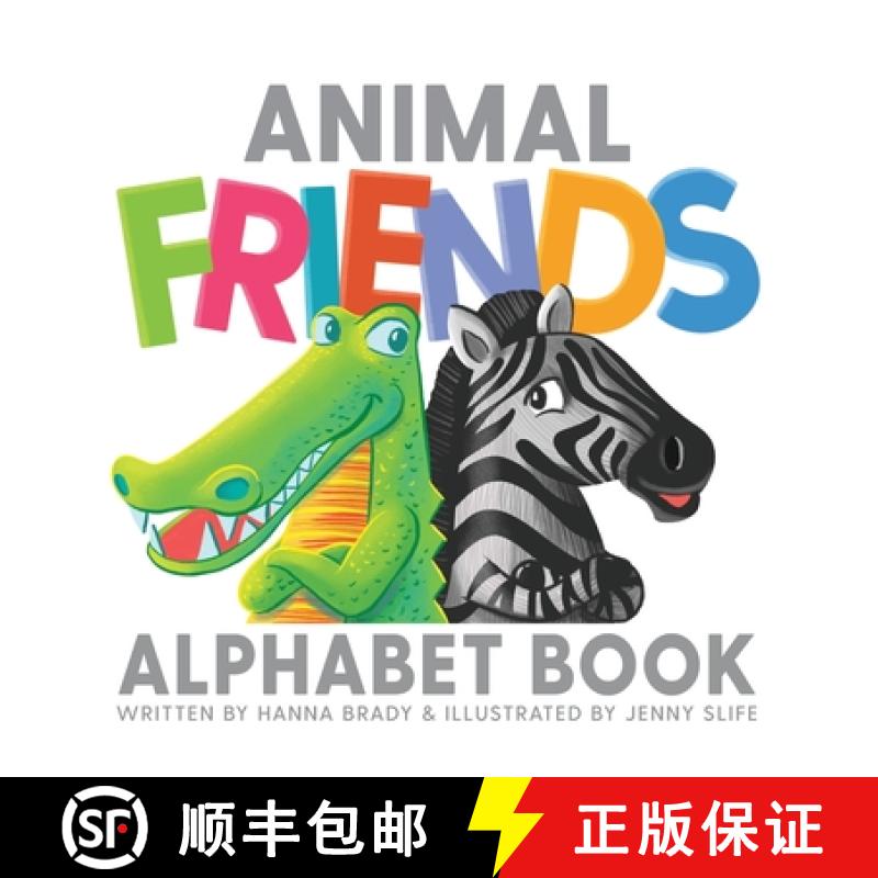 【2-3周达】Animal Friends Alphabet Book [9781732400191]