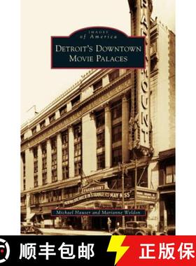 【3-4周达】Detroit's Downtown Movie Palaces [9781531624699]