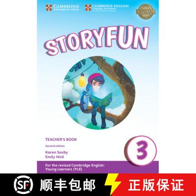 【2-3周达】剑桥少儿 Storyfun for Starters Level 3 Teacher's Book with Audio 教师书带音频 级别3 [9781316617182]