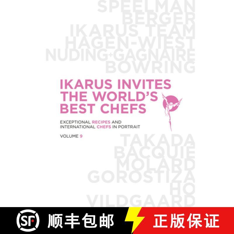 【3-4周达】Ikarus Invites the World's Best Chefs: Exceptional Recipes and International Chefs in Port... [9783967040821]