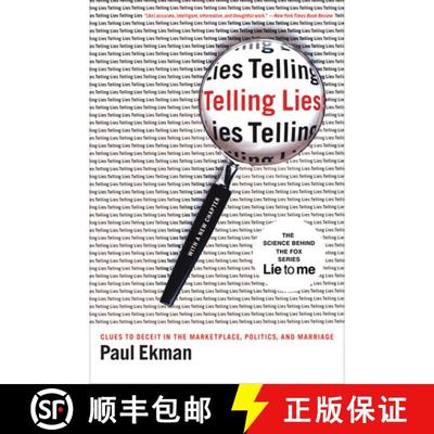 现货 说谎 Telling Lies: Clues to Deceit in the Marketplace, Politics, and Marriage 揭穿商界、政治与婚... [9780393337457]