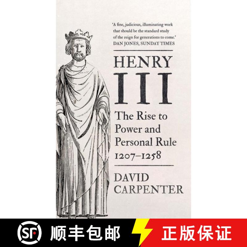 【3-4周达】Henry III: The Rise to Power and Personal Rule, 1207-1258 Volume 1 [9780300259193]
