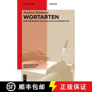 Wortarten Eine Perspektive 9783110667943 Funktionaler 4周达 Aus Einfuhrung
