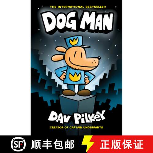 【3-4周达】Dog Man: A Graphic Novel (Dog Man #1): From the Creator of Captain Underpants (Library Edi... [9781338611946]