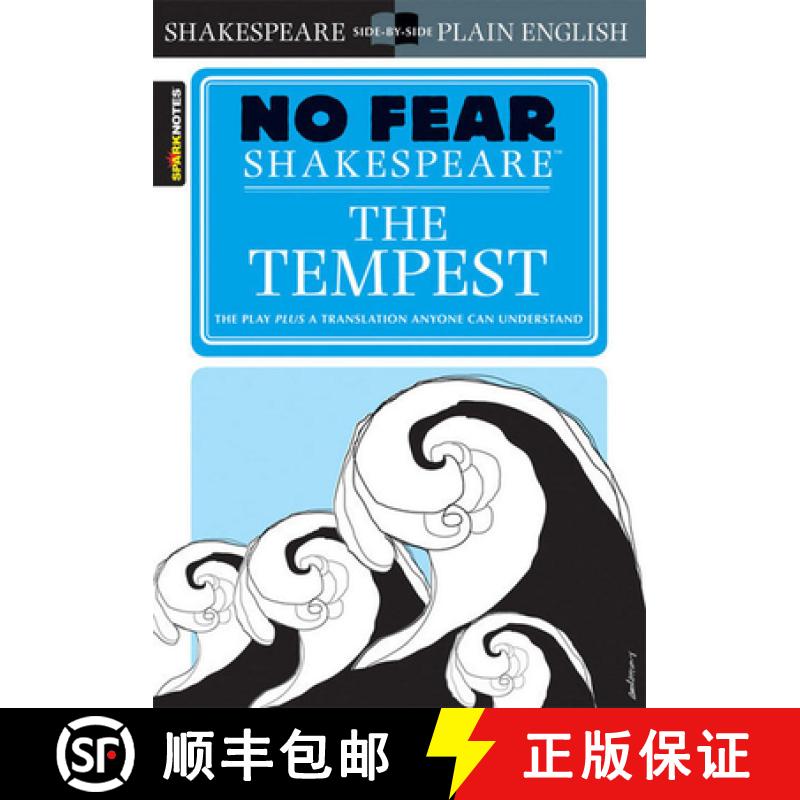 现货 暴风雨 The Tempest (No Fear Shakespeare) [9781586638498]