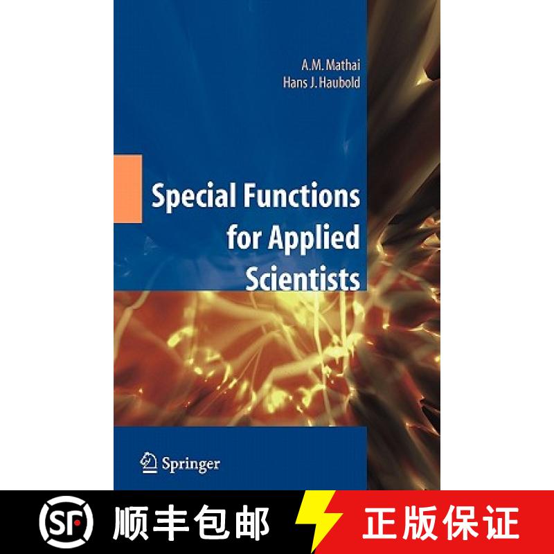 【3-4周达】Special Functions for Applied Scientists [9781441926104]