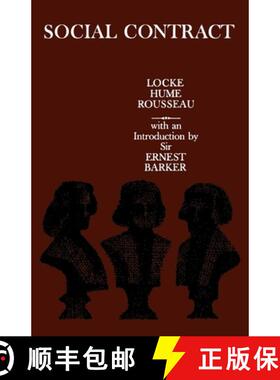 预订 Social Contract: Essays by Locke, Hume, and Rousseau [9780195003093]